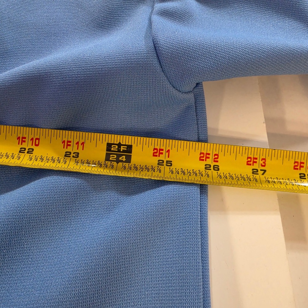 Vintage Mecca USA Jersey Light Blue White Graphic Hip Hop Streetwear Mens XL - Picture 6 of 8